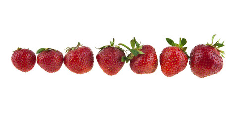 Strawberry isolated on white background