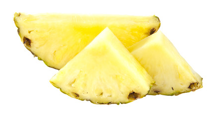 Pineapple isolated on white background