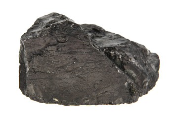 coal isolated on white background