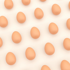 Minimal conceptual Egg background, art and space design.