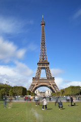 Fototapeta na wymiar Tour Eiffel, Paris.