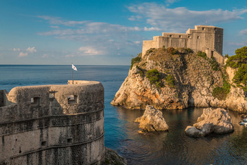 Fototapeta na wymiar Castle in Dubrovnik