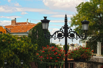 A view from the central part of Plovdiv, Bulgaria.