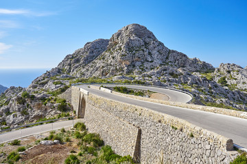 Mallorca: Straße nach Sa Calobra