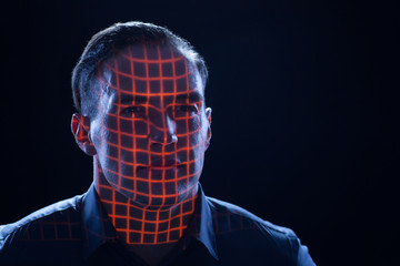 3D Scan für biometrische Gesichtsscans