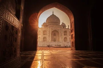 Crédence en verre imprimé Maroc Taj Mahal