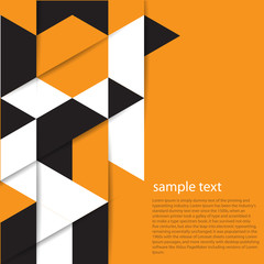 Abstract geometric vector background