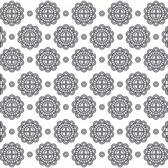geometric figures pattern background
