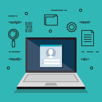 programming languages set icons
