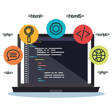 programming languages set icons