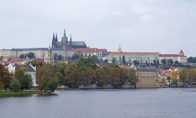 Obraz premium Prager Stadtpanorama
