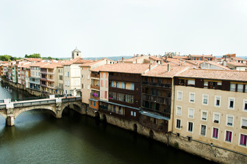 Obraz premium Agout River - Castres - France