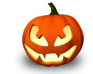 citrouille halloween peur