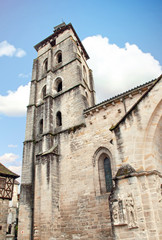 Beaulieu sur Dordogne. Abbatiale saint Pierre. Corrèze. Nouvelle Aquitaine