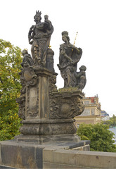 Fototapeta na wymiar Karlsbrücke, Prag