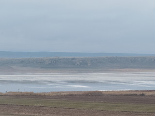 Crane migration in gallocanta spain