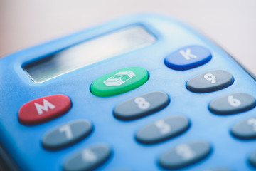 Digital Keyboard Close up