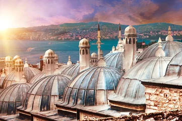 Foto op Plexiglas Suleymaniye Mosque © Fyle