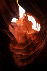 The dream landscape of magnificent Upper Antelope Canyon near Page (Arizona, USA)