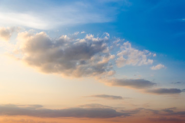 Obraz premium sky texture with clouds