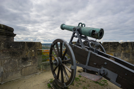 Gesch&uuml;tz auf der Veste Coburg
