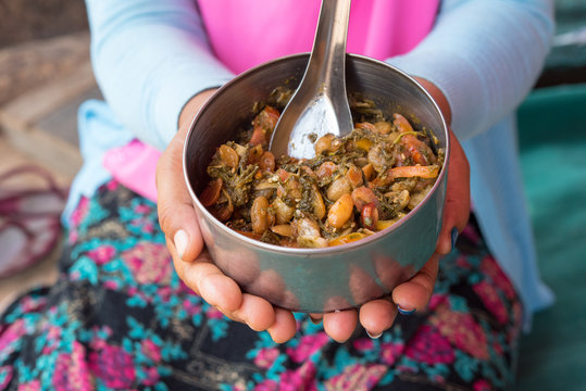 Homemade Lahpet Thoke, Burmese tea leaf salad　ミャンマーの茶葉サラダ「ラペットゥ」
