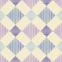 Seamless background with abstract geometric pattern. Scribble texture. Textile rapport.