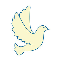 dove of peace flying