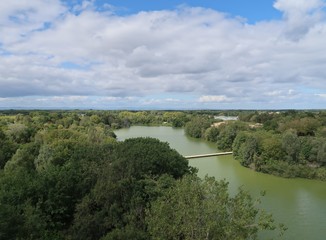 Fototapeta premium View on the Dombes