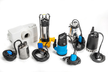 A submersible pump for dirty water