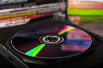DVD discs and cases