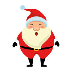 cute santa claus character