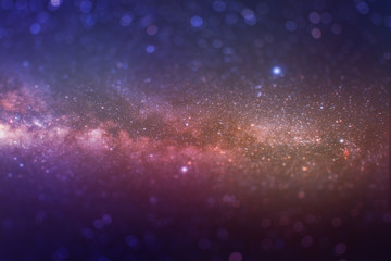 Fototapeta na wymiar Galaxy Background Glitter Macro Photo HD Printble