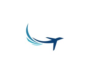 Obraz premium Plane logo