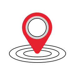 pin map gps location sign navigation
