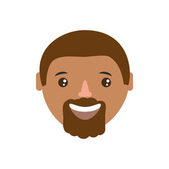 cartoon man icon