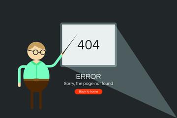 404 error page not found