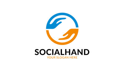 Social Hand Logo