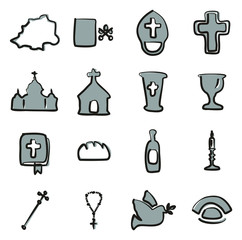 Vatican Icons Freehand 2 Color