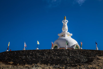 Shanti stupa , Ladakh , India