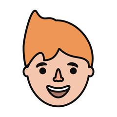 cartoon man icon