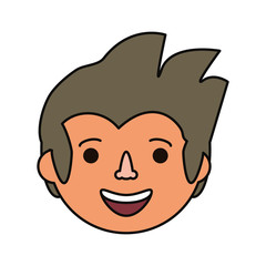 cartoon man icon