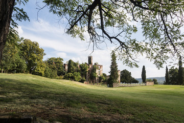 Haunted castle, photo taken in Europe