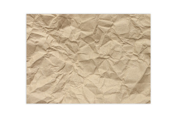 Brown creased paper texture