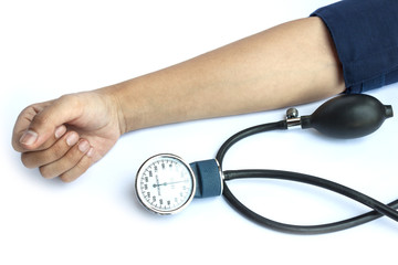 Measuring patient blood pressure of people in Asia