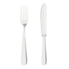 Fork and Knife icon vector