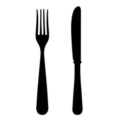 Fork and Knife icon vector