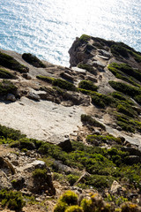 Dinosaur foot prints in Portugal