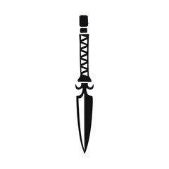 Knife icon vector