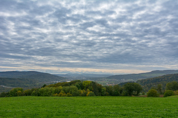 Fototapeta premium Schöne Aussicht auf die Berge